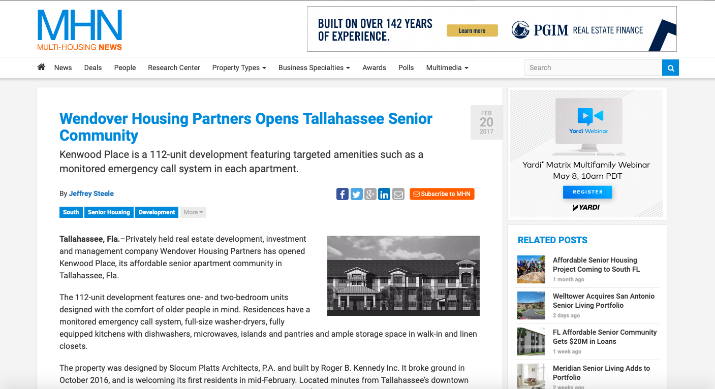 Multi-Housing News