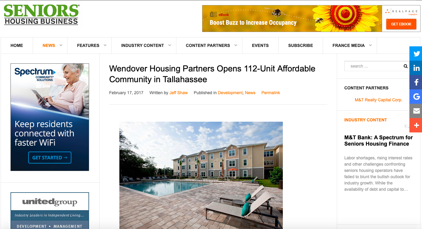 Senior Housing Business