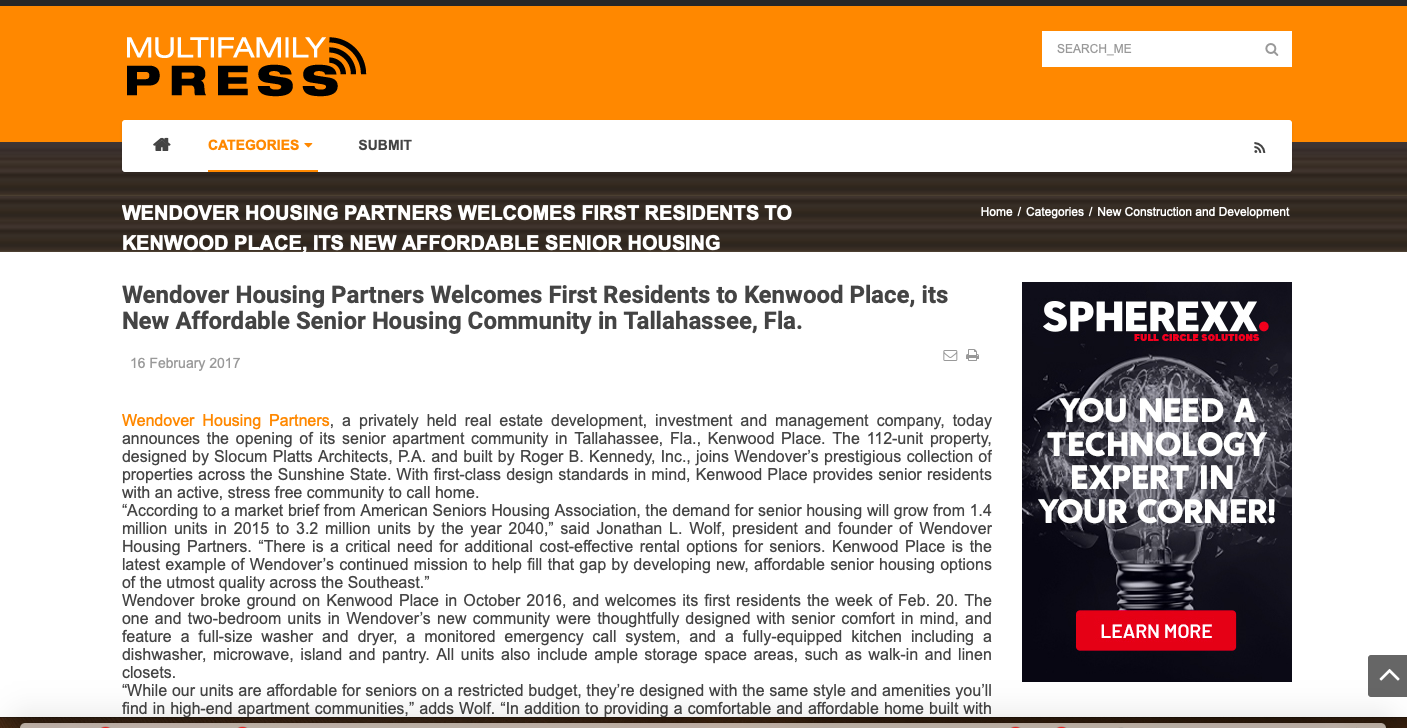 Multifamily Press